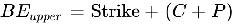 Upper Break-Even Formula